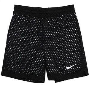 Nike Girls Dri Fit Mesh Black Basketball Shorts